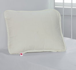 L'essentiel linge de maison Almohada para bebés de algodón en color crudo